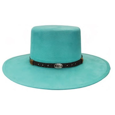 CHAPEAU HAUT-DE-FORME EN DAIM 