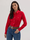 WRANGLER WOMENS WESTERN BUTTON DOWN SHIRT