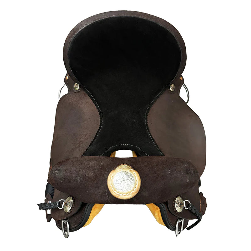 CIRCLE Y MARTHA JOSEY LIGHNING CONTENDER BARREL SADDLE - 14.5"