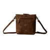 MYRA BILLINGS CREEK LEATHER HAIRON BAG