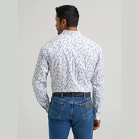 WRANGLER MENS GEORGE STRAIT BUTTON DOWN ONE POCKET SHIRT