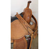 MARTIN CERVI  BARREL SADDLE 13.5 BLACK OSTRICH FULL SEAT BREAST COLLAR INCLUDED