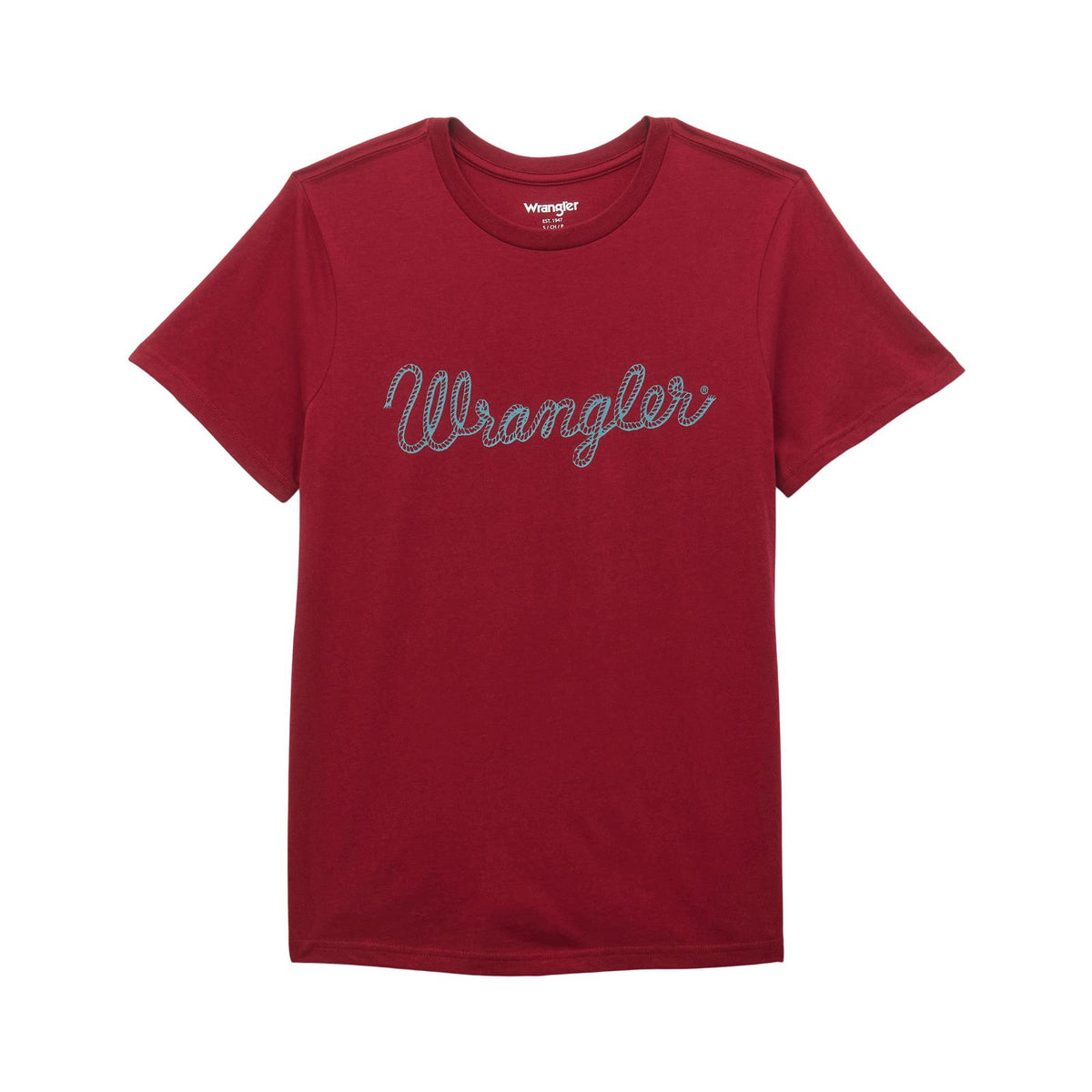 WRANGLER WOMENS GRAPHIC TEE - BIKING RED