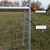 12' MESH GALVANIZED BORDER WIRE MESH GATE