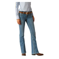 ARIAT WOMENS PERFECT RISE NAZ BOOT CUT JEANS - CRETE