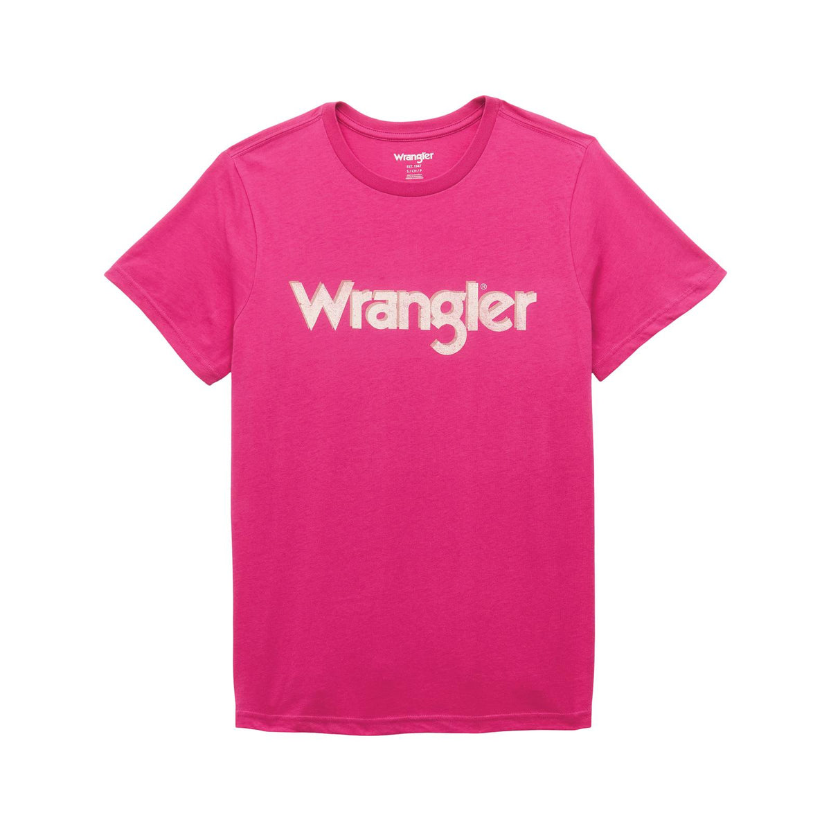 WRANGLER WOMENS GRAPHIC TEE - VERY BERRY