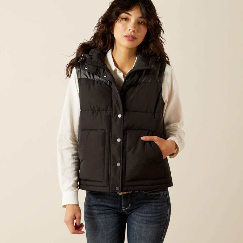 ARIAT WOMENS FRONTIER PUFFER VEST