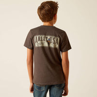 ARIAT BOYS RIDER LABEL TEE SHIRT