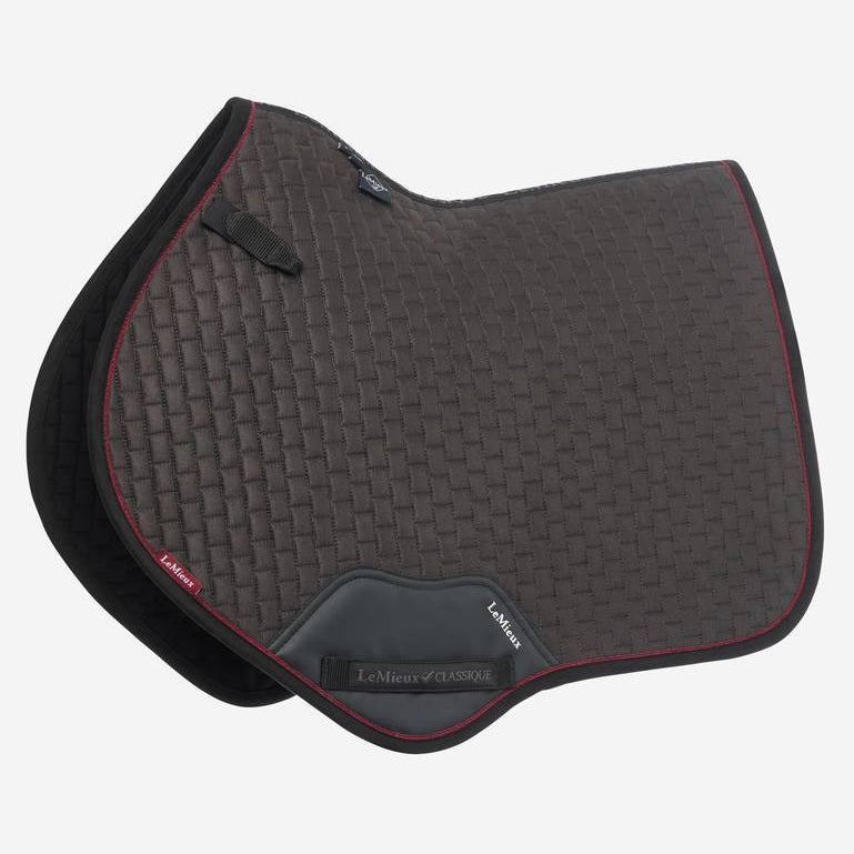 LEMIEUX SUEDE CLOSE CONTACT SADDLE PAD - FALL 2024