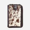 MONTANA WEST HAIR ON COWHIDE PHONE CASE CROSSBODY BAG