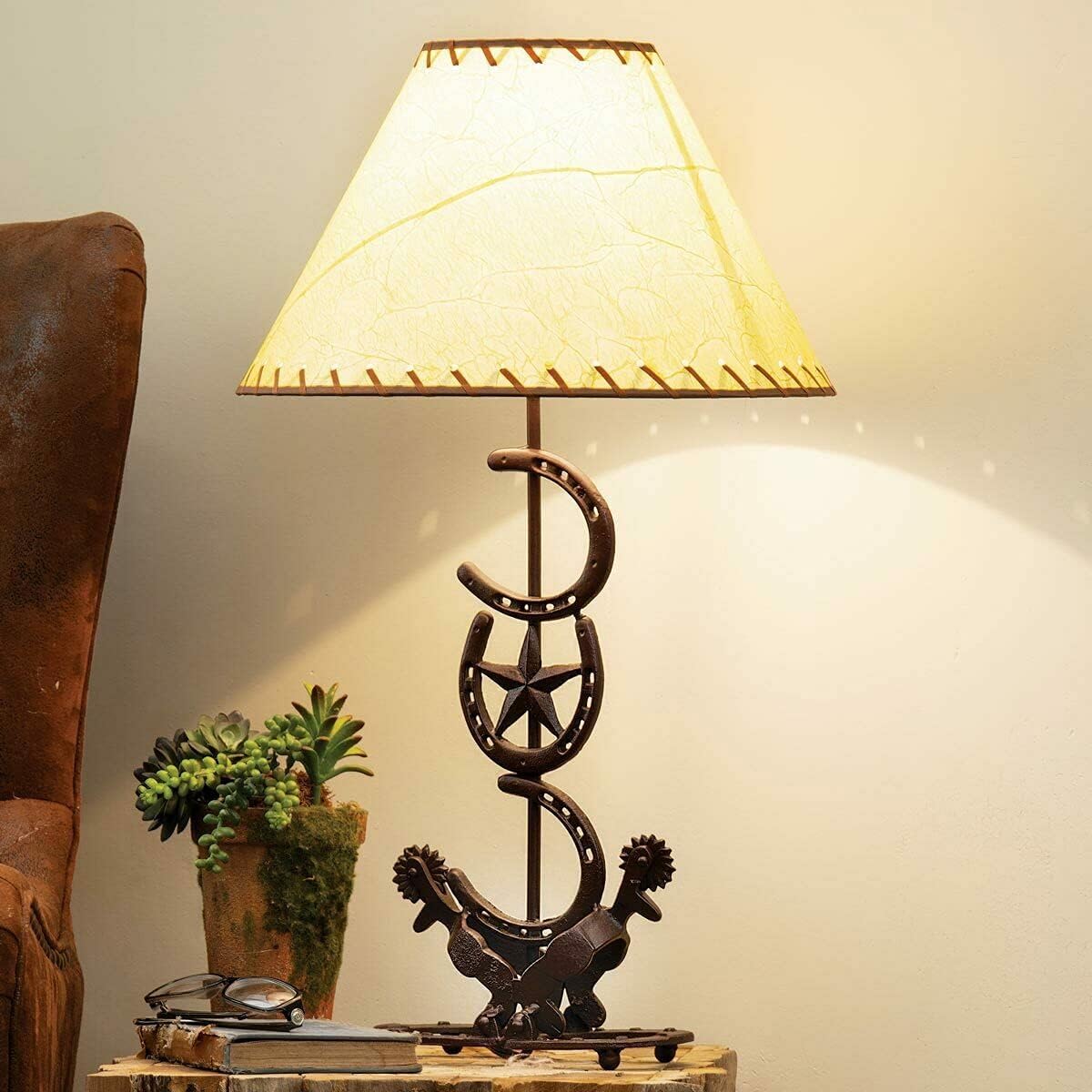 HORSE SHOE DESK LAMP