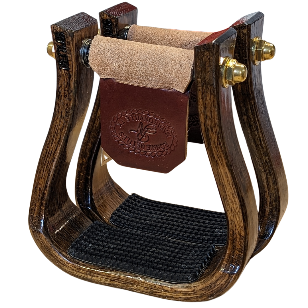 NETTLES BARREL RACING STIRRUP - BROWN COCOA