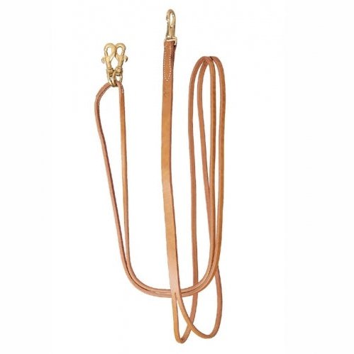 TORY LEATHER HARNESS LEATHER DRAW REINS MARTINGALE