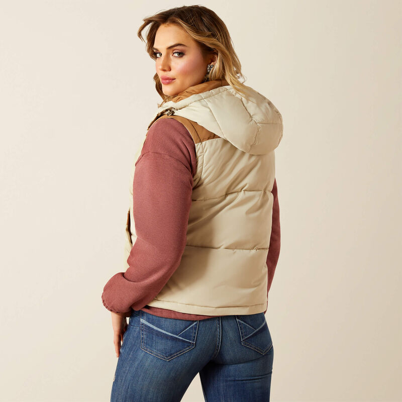 ARIAT WOMENS FRONTIER PUFFER VEST