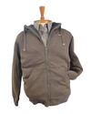 BUSHMAN JACKET WITH FLEECE LINING - BROWN