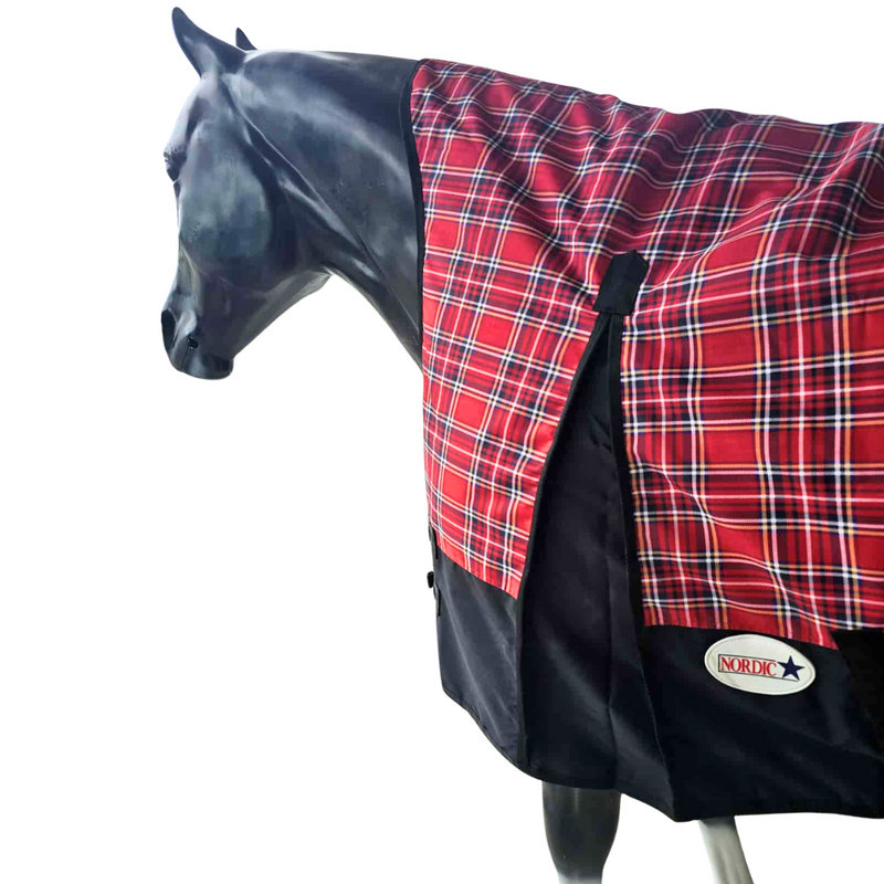 RED CHECK 1200D - 50GR HIGH NECK TURNOUT