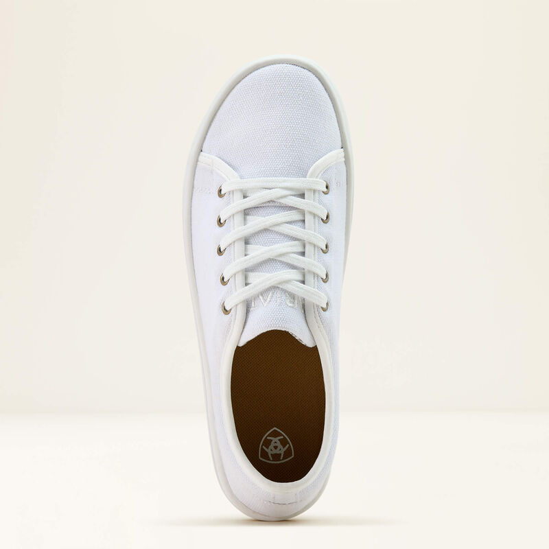 ARIAT WOMENS SKYLAR CASUAL SHOE - WHITE