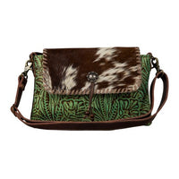 MYRA CANYONLANDS LEATHER & HAIRON BAG