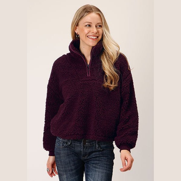 ROPER WOMENS POLAR FLEECE PULLOVER