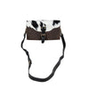 MYRA BLAZING BULL TRAIL LEATHER & HAIRON BAG