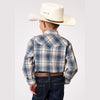 ROPER BOYS MADREAS PLAID WESTERN SHIRT