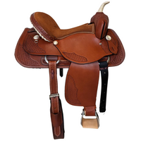 DAKOTA 350 PLEASURE TRAIL SADDLE 16" - CHESTNUT