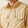 ARIAT MENS TOMMY CLASSIC FIT SHIRT - BEIGE