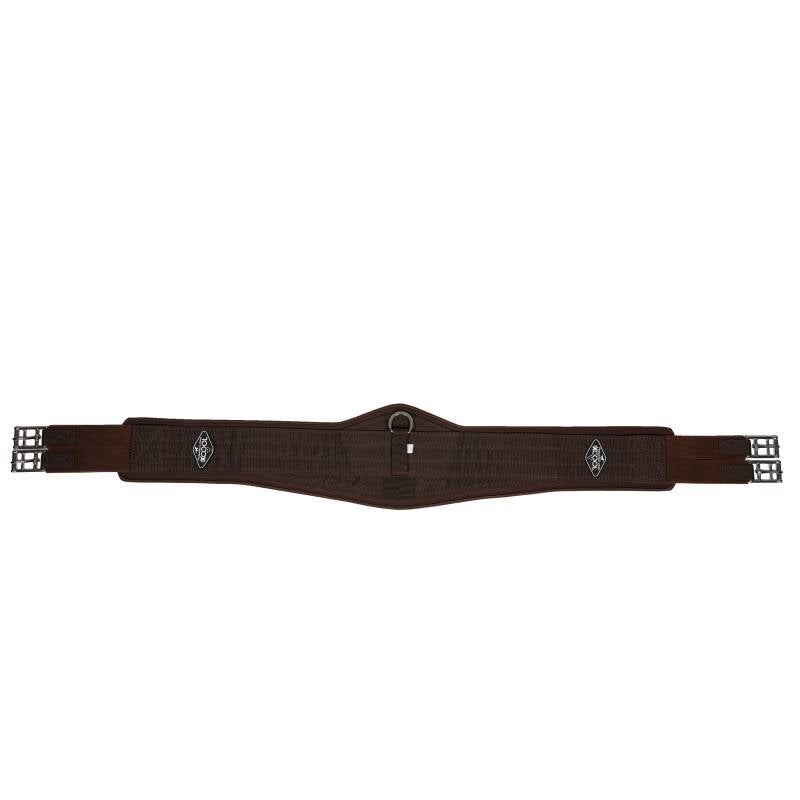 PROFESSIONAL'S CHOICE 2XCOOL ENGLISH GIRTH - BROWN