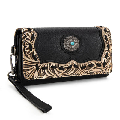 TRINITY RANCH CONCHO COLLECTION WALLET
