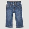 WRANGLER LITTLE BOYS STITCHED POCKET BOOTCUT JEAN - CHAMBRAY