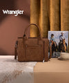 WRANGLER TOOED AZTEC KNITTED CONCEALED CARRY TOTE