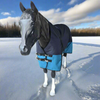 NORDIC STORM BREAKER 1200D - 100G HIGH NECK NAVY WITH TEAL BOTTOM TURNOUT