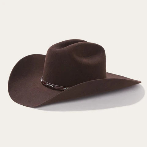 STETSON 72 LLANO 4X COWBOY HAT - CHOCOLATE