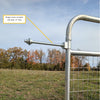 12' MESH GALVANIZED BORDER WIRE MESH GATE