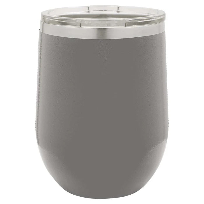 AWST STAINLESS STEEL WINE TUMBLER - 12 OZ