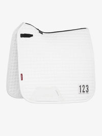 Lemeiux Cotton Dressage Competition Square White