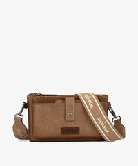 WRANGLER DUAL ZIPPER CROSSBODY BAG