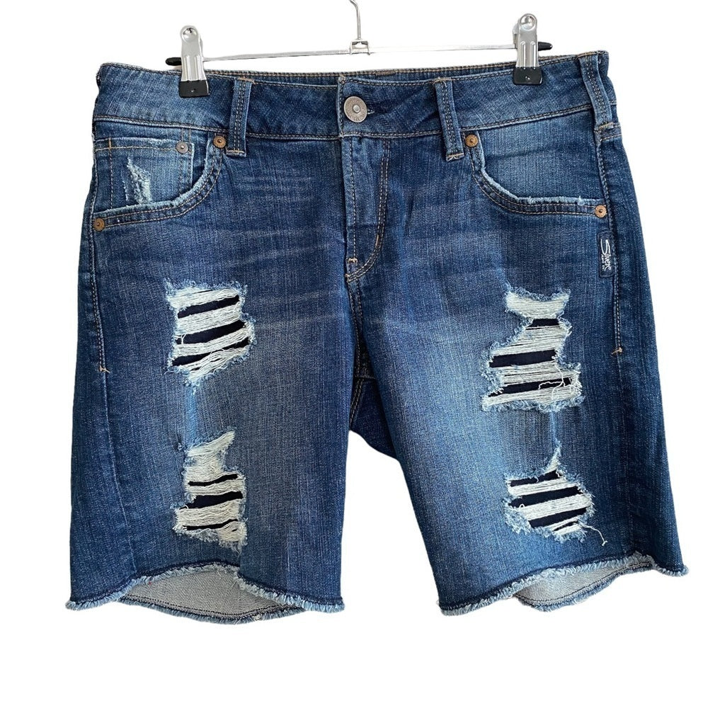 SILVER LADIES SAM BERMUDA SHORTS (CLEARANCE)