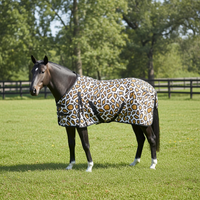Nordic Star Fly Sheet Giraffe Print  - Standard Neck