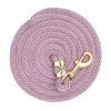 WEAVER LEATHER POLY LEAD ROPE 10' WITH SOLID BRASS SNAP - SOLID COLORS