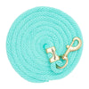 WEAVER LEATHER POLY LEAD ROPE 10' WITH SOLID BRASS SNAP - SOLID COLORS