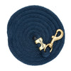 WEAVER LEATHER POLY LEAD ROPE 10' WITH SOLID BRASS SNAP - SOLID COLORS