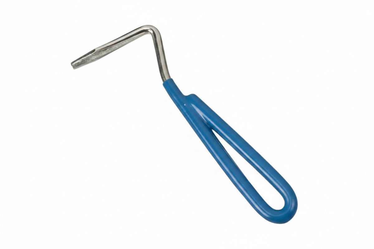 VINYL COATED STEEL HOOF PICK