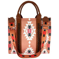 Country Style Tote Bags with Handbag and Shoulder Bag Design