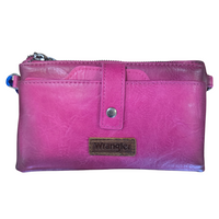 WRANGLER DUAL ZIPPER CROSSBODY BAG