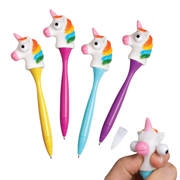 Pop-Out Eye Unicorn Pen