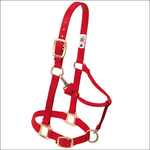 WEAVER ADJUSTABLE NYLON HALTER -  SMALL HORSE