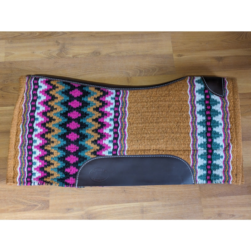 WOOL TOP BLANKET WITH FELT BOTTOM