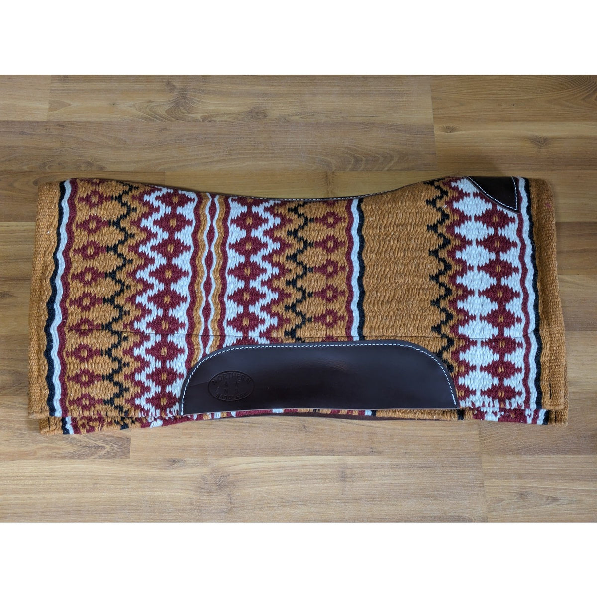 WOOL TOP BLANKET WITH FELT BOTTOM