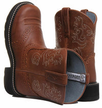 ARIAT WOMENS FATBABY SADDLE WESTERN BOOT - Clearance